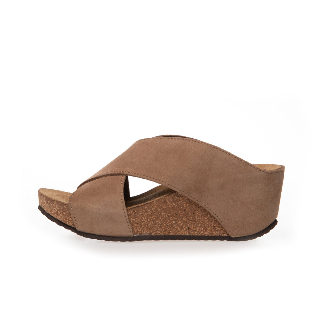 Copenhagen Shoes - Frances 23 Suede CS7495 - 00068 - Beige (Beige 132 Bis) Sandaler 