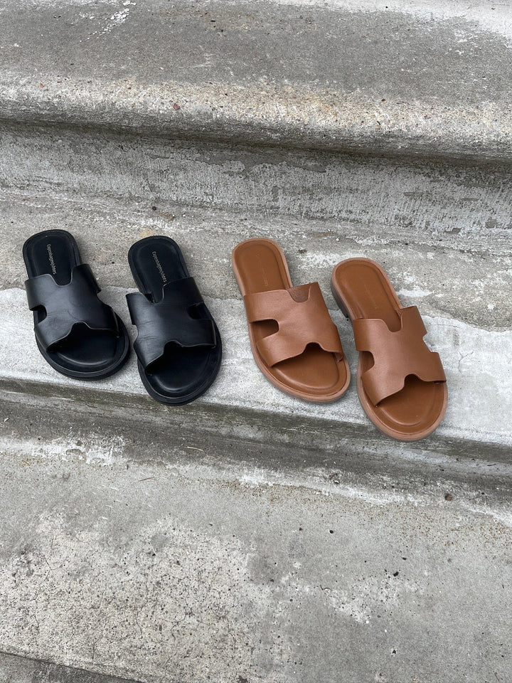 Copenhagen Shoes - Ivy Leather - 0241 Cognac Sandaler 