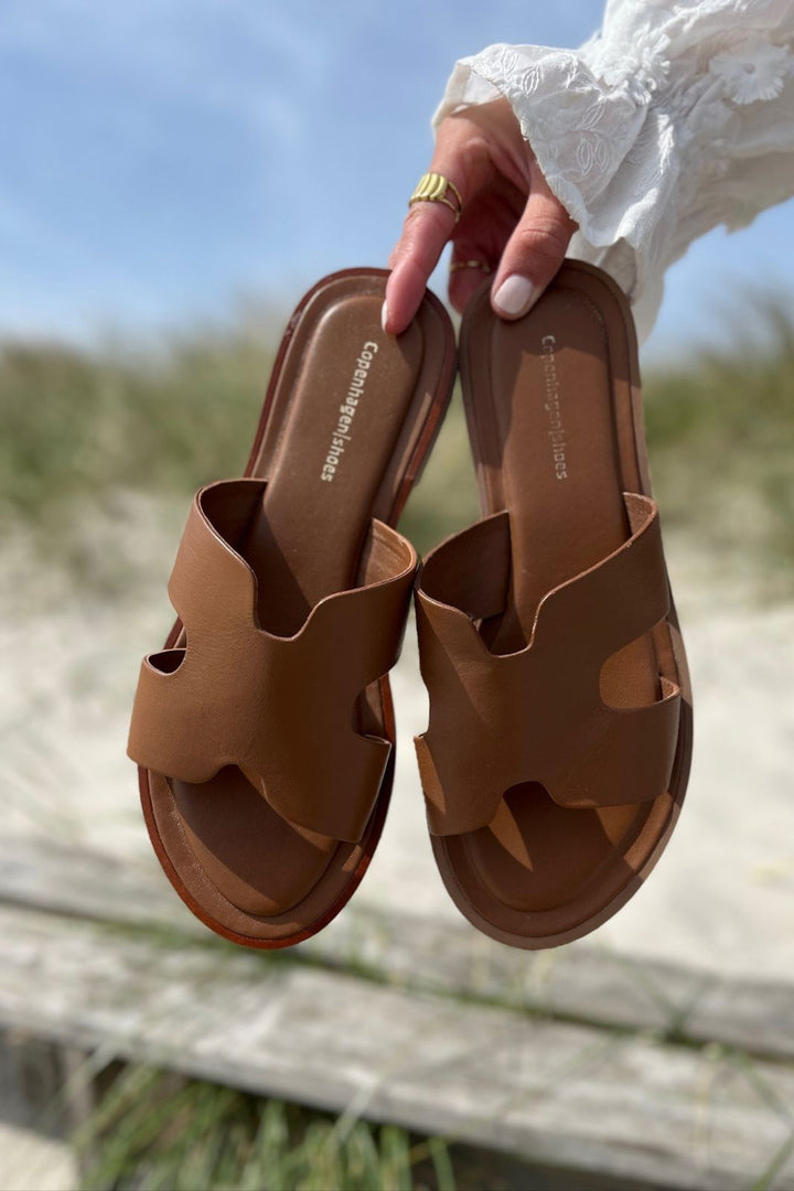 Copenhagen Shoes - Ivy Leather - 0241 Cognac Sandaler 