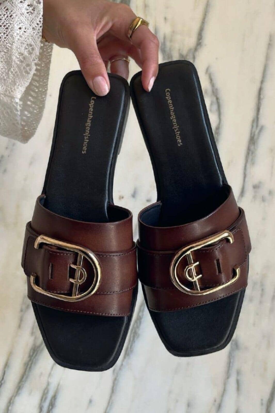 Copenhagen Shoes - Kiss CS8942 - 0012 - Brown Sandaler 