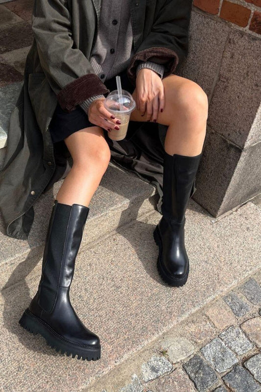 Copenhagen Shoes - Lemon High CS8740 - 0001 - Black Støvler 