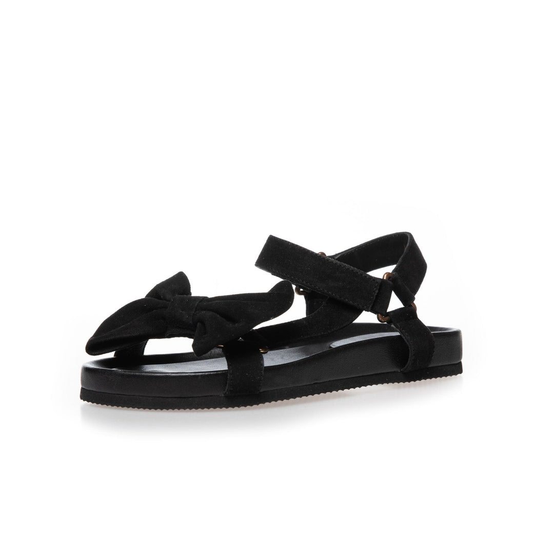 Copenhagen Shoes - Sky And Diamonds 24 Suede CS8358 - 0001 - Black Suede Sandaler 