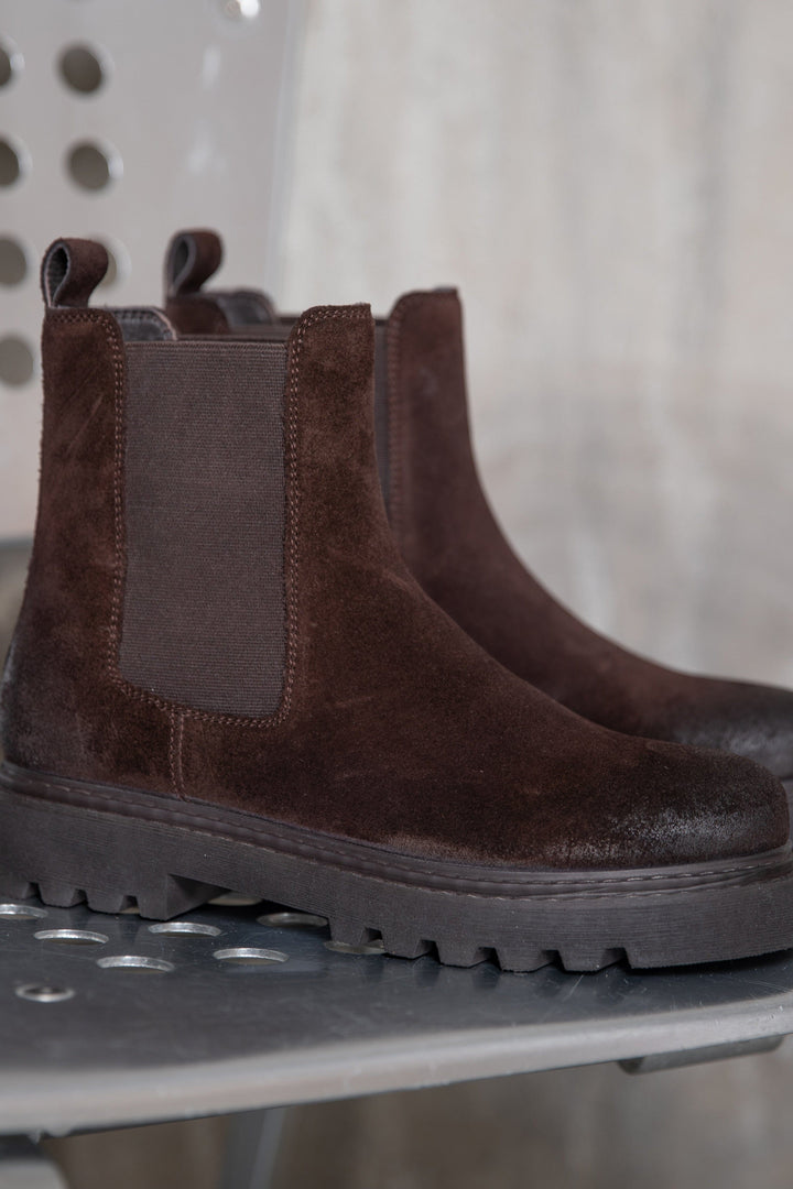 Copenhagen Shoes - Step In S Cs9051 - 0018 - Dk Brown Støvler 