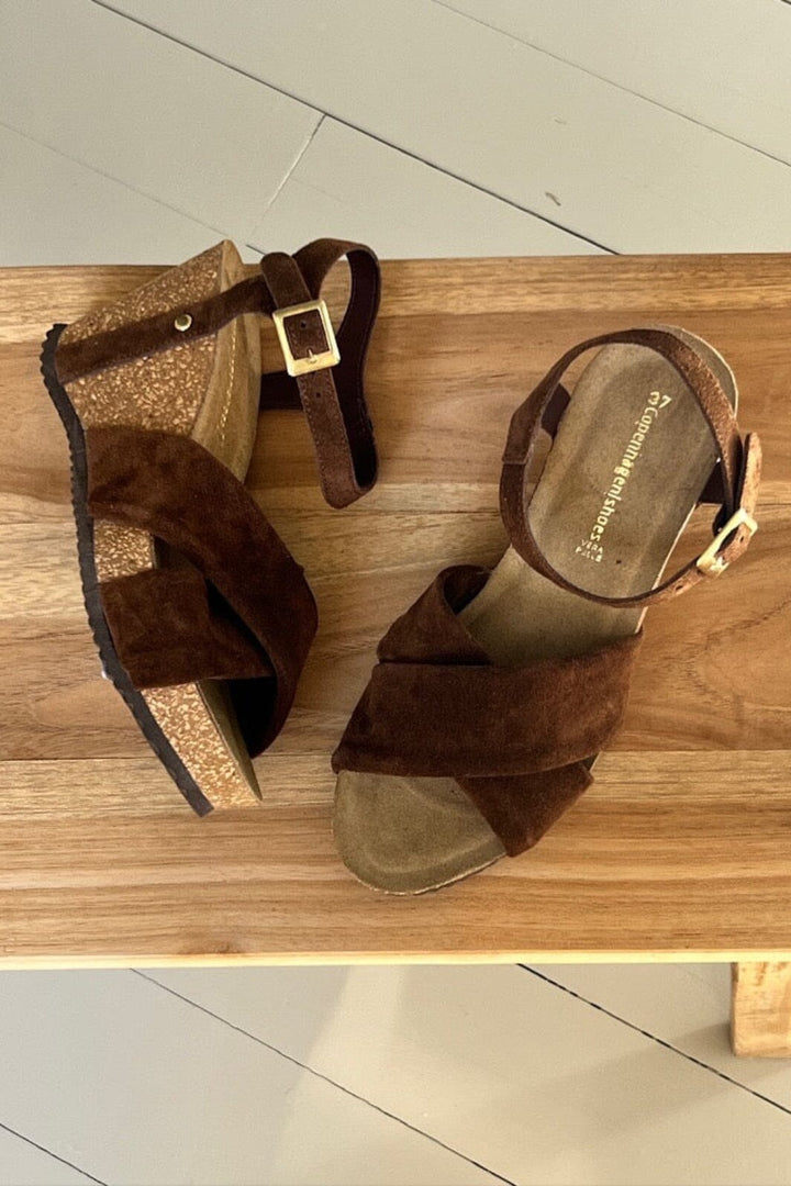 Copenhagen Shoes - Summer Vibes CS5910 - 0018 - Dk Brown Sandaler 