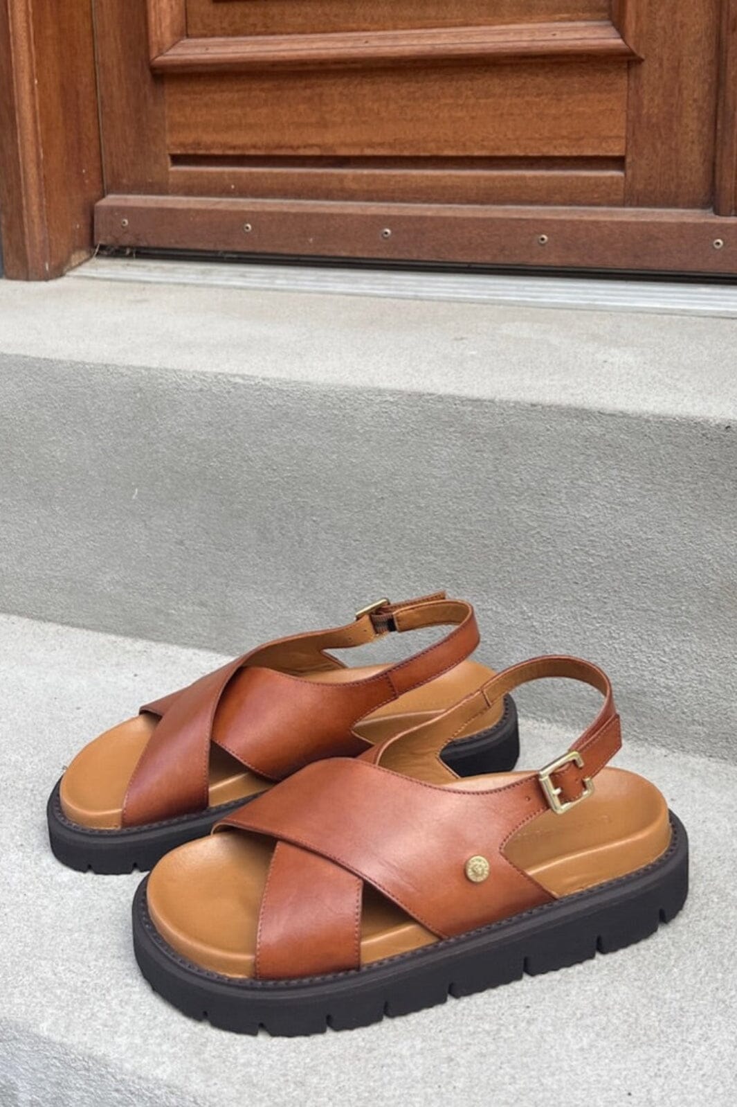 Copenhagen Shoes - Summertime CS9011 - 0241 - Cognac Sandaler 