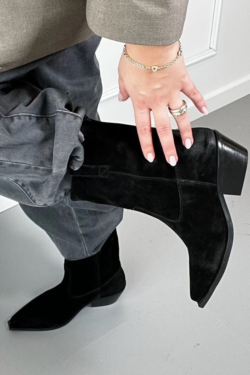 Copenhagen Shoes - The Couture Walk Cs9043 - 0001 - Black Støvler 
