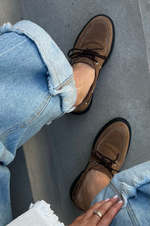 Copenhagen Shoes - The Passion Shoe Suede CS8667 - 125 - Tan Loafers 