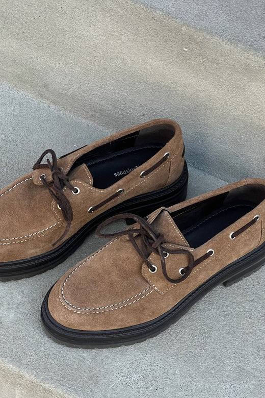 Copenhagen Shoes - The Passion Shoe Suede CS8667 - 125 - Tan Loafers 