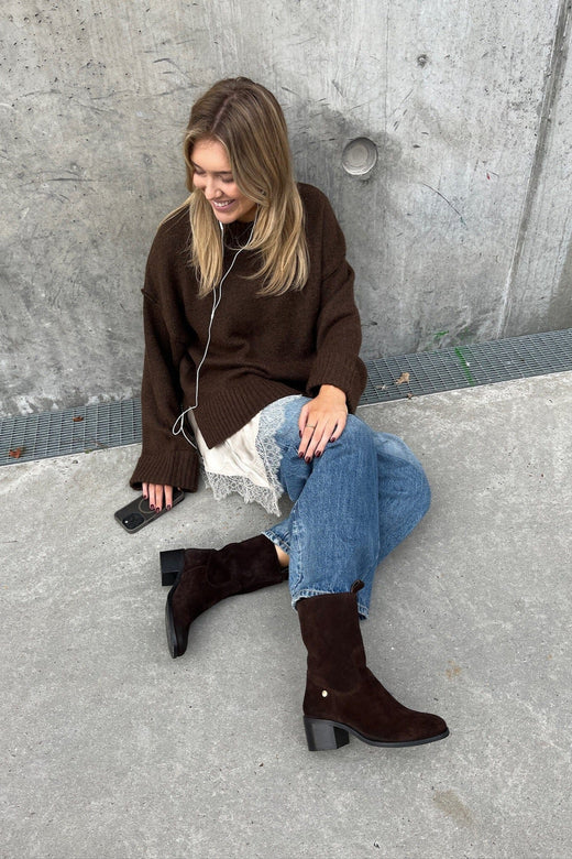 Copenhagen Shoes - The Real Walking Suede CS8730 - 0012 - Brown Støvler 