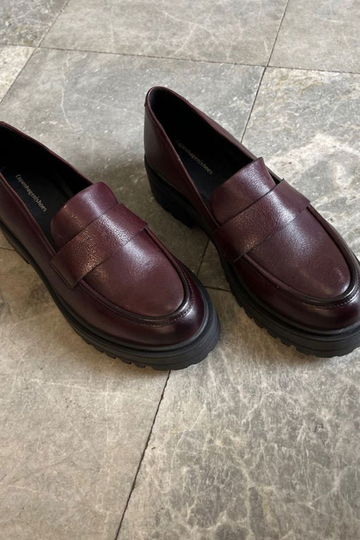 Copenhagen Shoes - The Streets CS8715 - 2222 - Bordeaux Loafers 