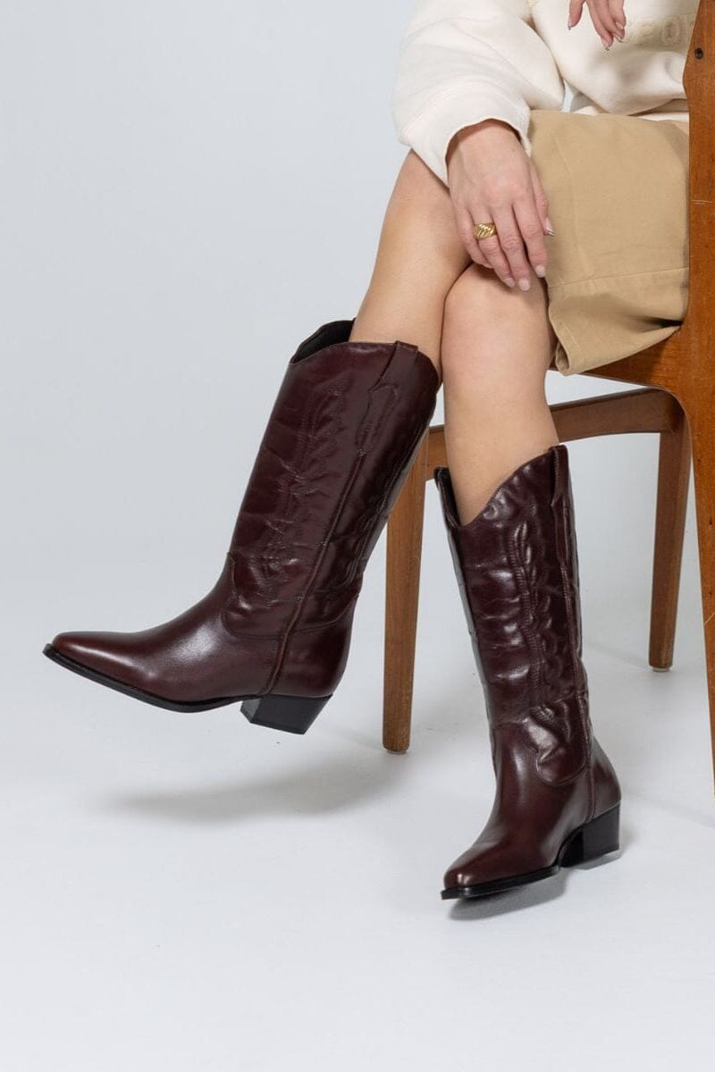 Copenhagen Shoes - Tulips Cs9081 - 422 - Wine Red Støvler 
