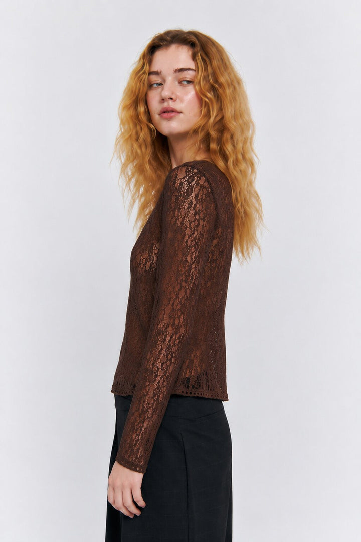 Cras - Ava Blouse C743 - Java Brown Bluser 