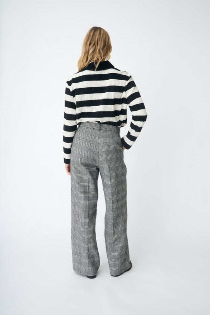 Cras - Bea Blouse C544 - 8122 Black White Stripe