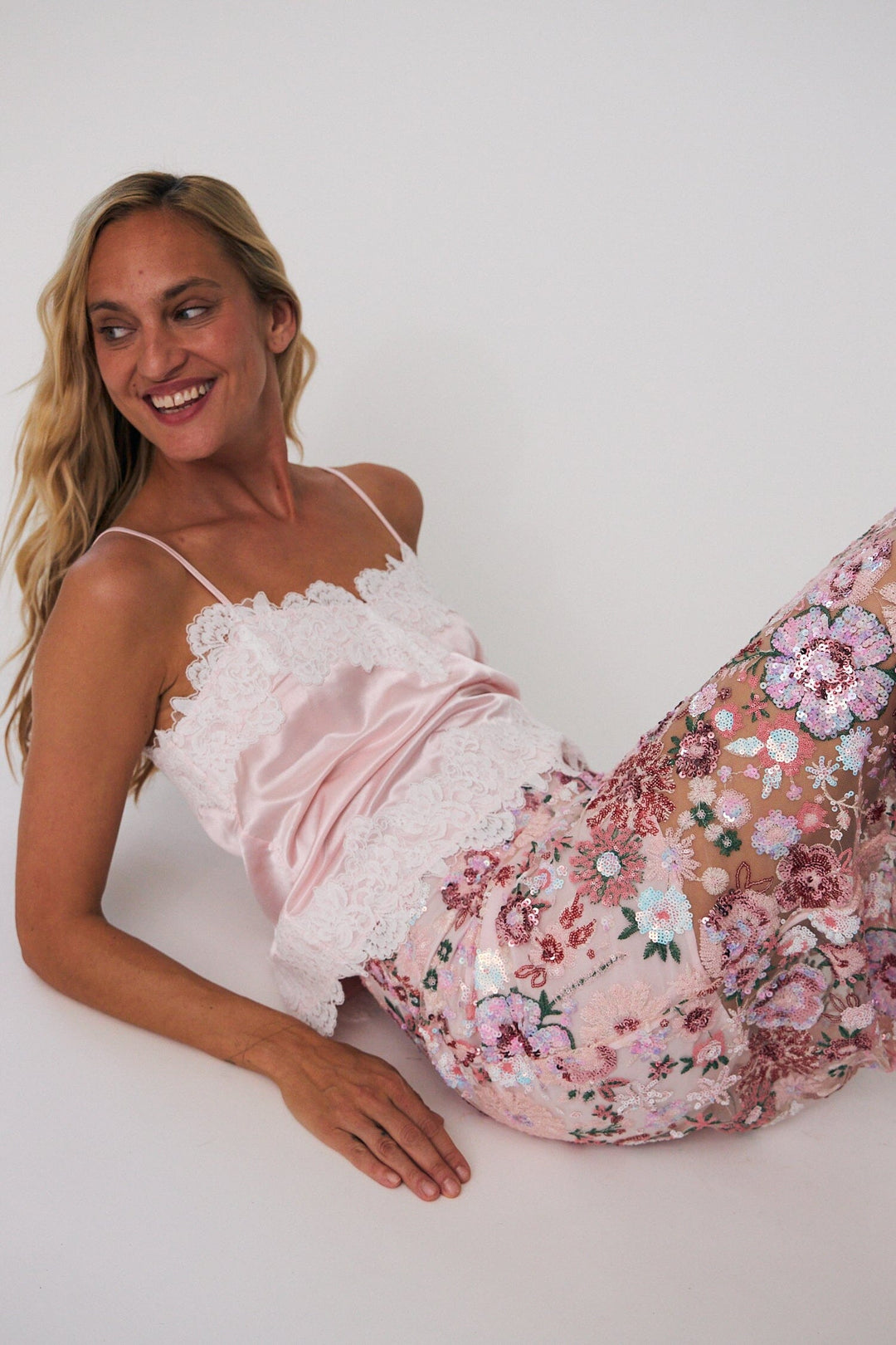 Cras - Brooklyn Skirt C704 - Multi Flower Nederdele 