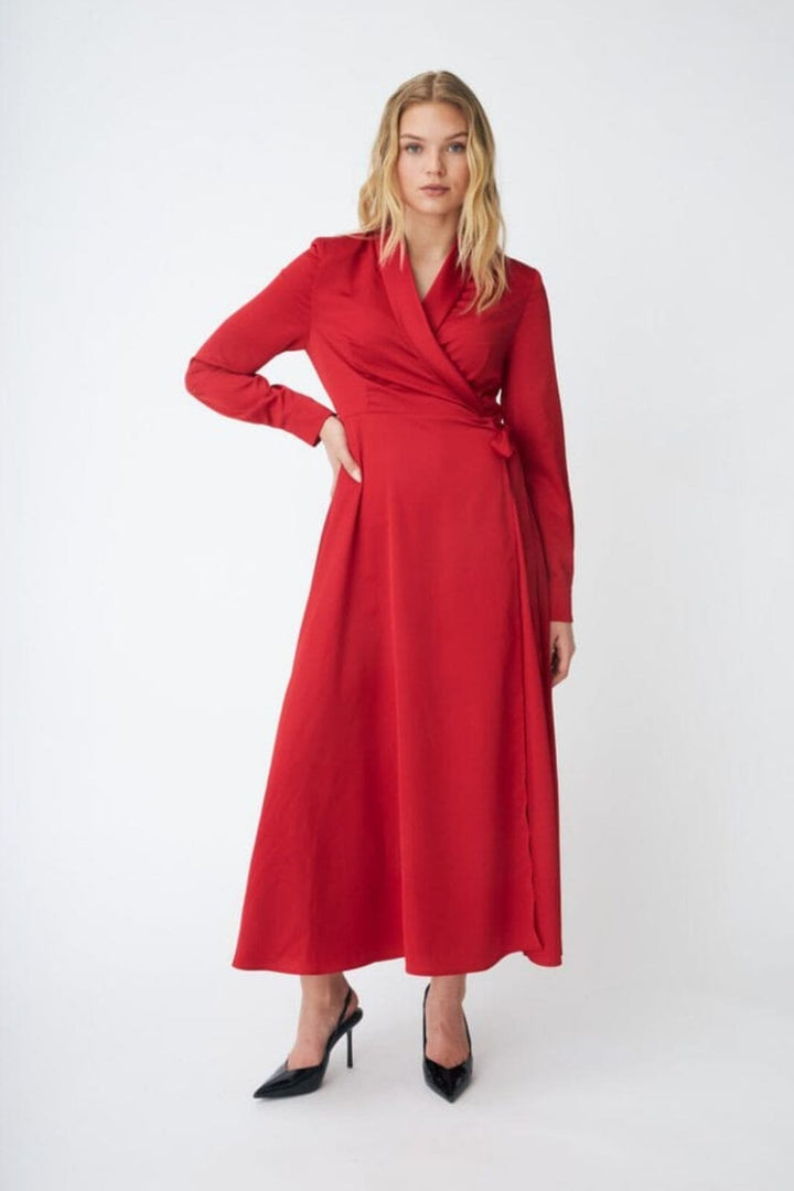 Cras - Charleen Dress C548 - 4035 Tango Red Kjoler 