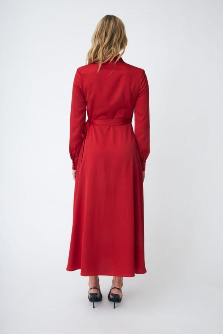 Cras - Charleen Dress C548 - 4035 Tango Red Kjoler 