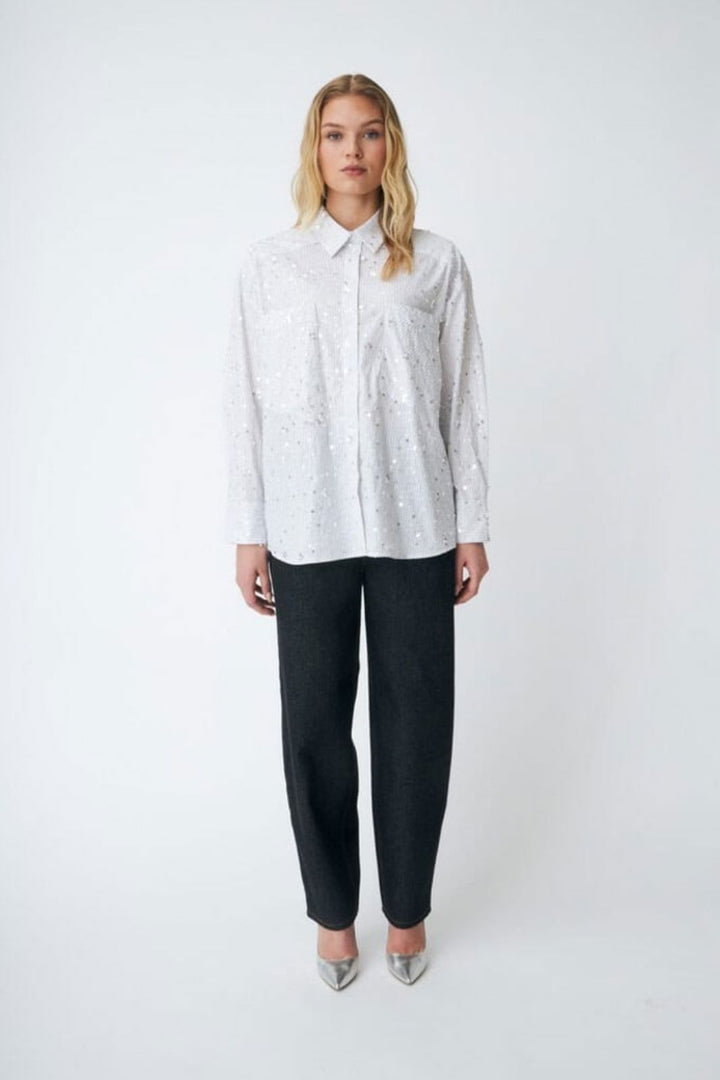 Cras - Ellie Shirt C558 - 1000 White Skjorter 