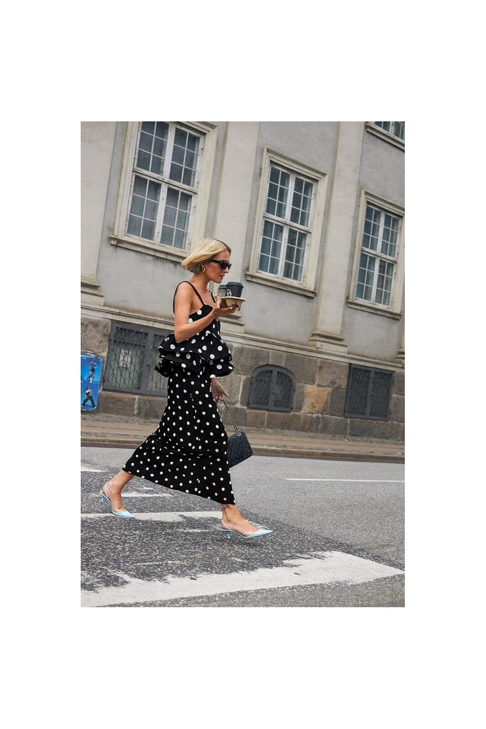 Cras - Joselle Top CE1038 - 8140 Black Polka Grande