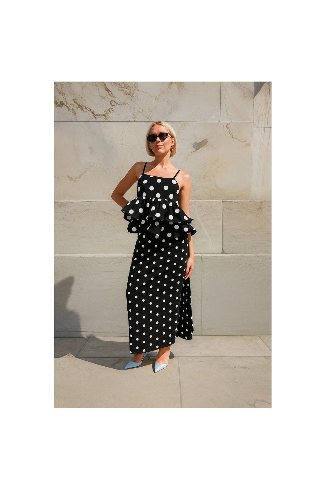 Cras - Joselle Top CE1038 - 8140 Black Polka Grande