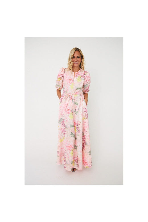 Cras - Kayla Maxi Dress C717 - 8156 - 8156 Floral Garden