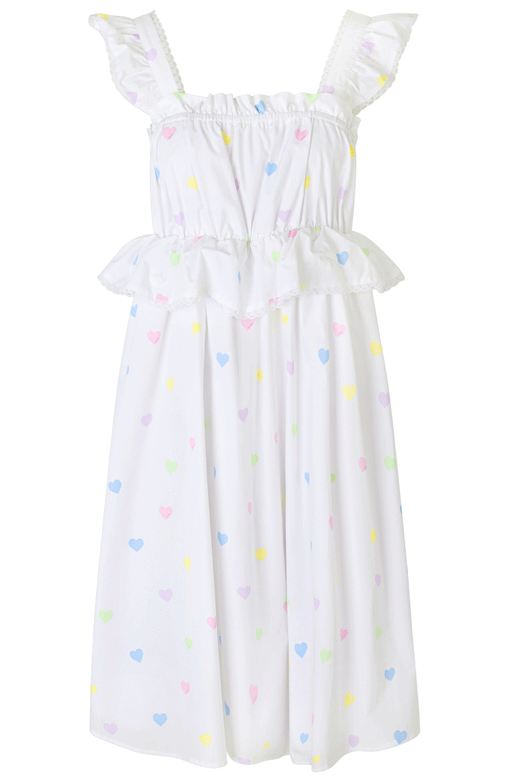 Cras - Monacras Dress - Multi Hearts Kjoler 
