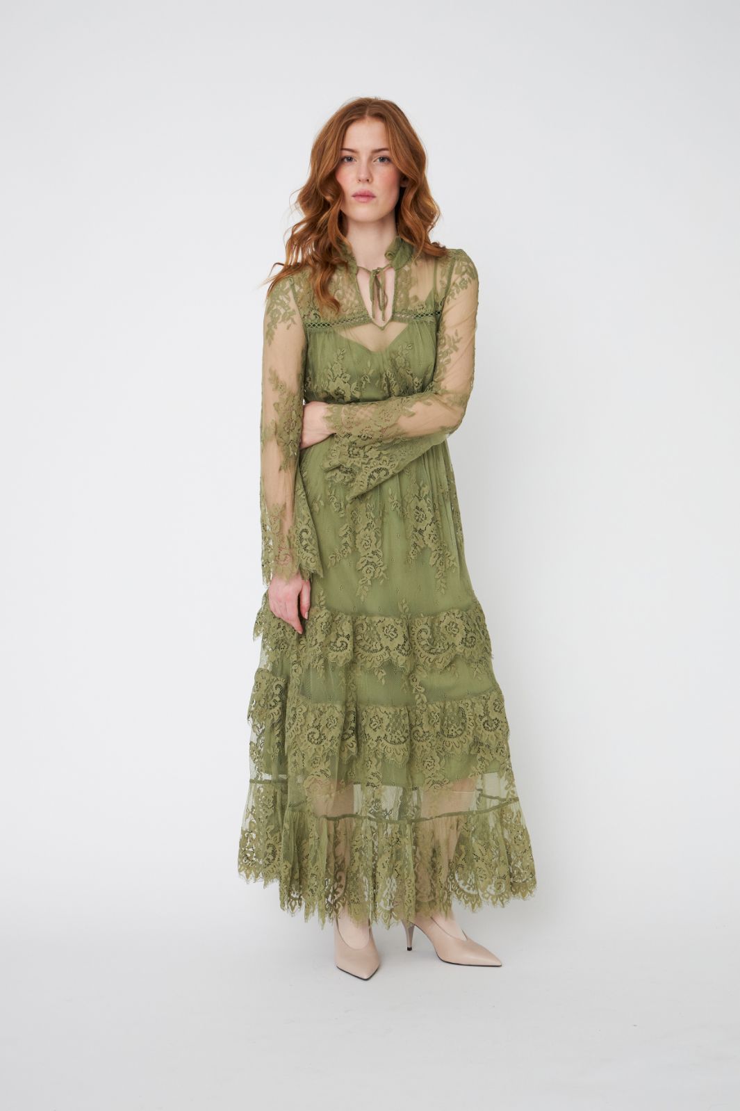 Cras - Terry Dress C519 - 5008 Sage Kjoler 