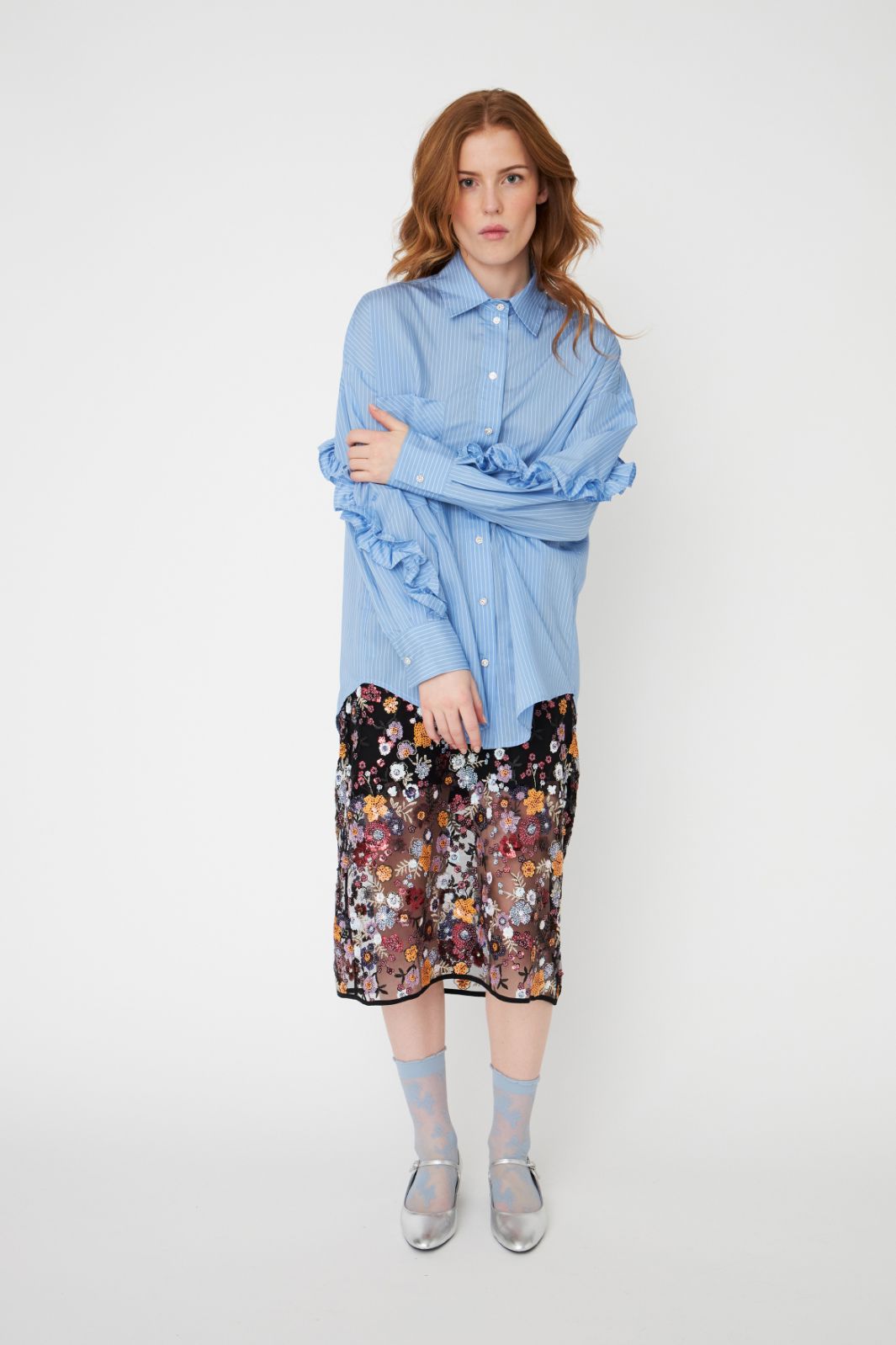Cras - Tulum Shirt C518 - 8061 Blue Stripe Skjorter 