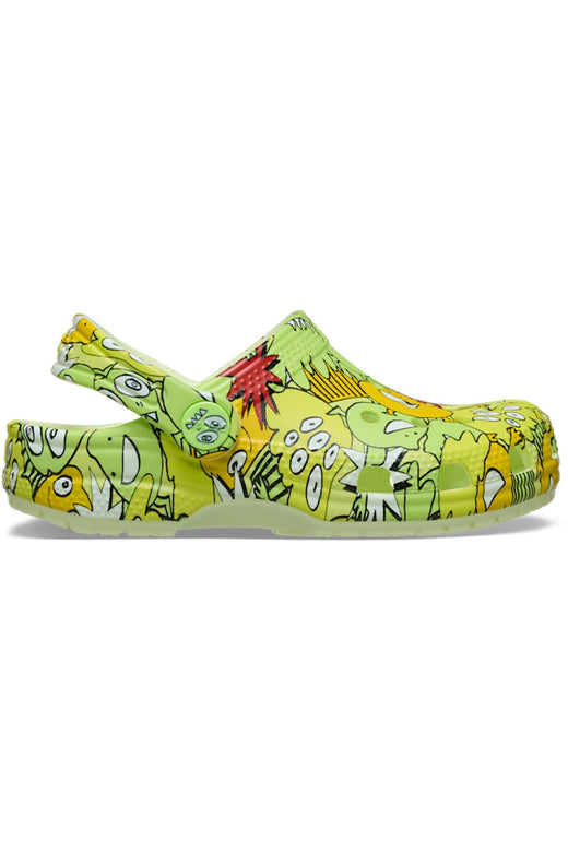 Crocs - Clsc Glow Monster Camo Clog T Glt 213968 - 7Es - Glow-Light