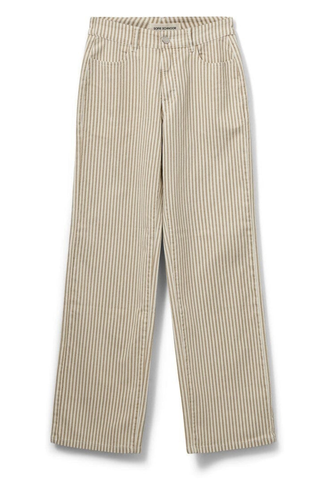 Sofie Schnoor - Luccasw Jeans SNOS665 - 7102 - Camel Striped