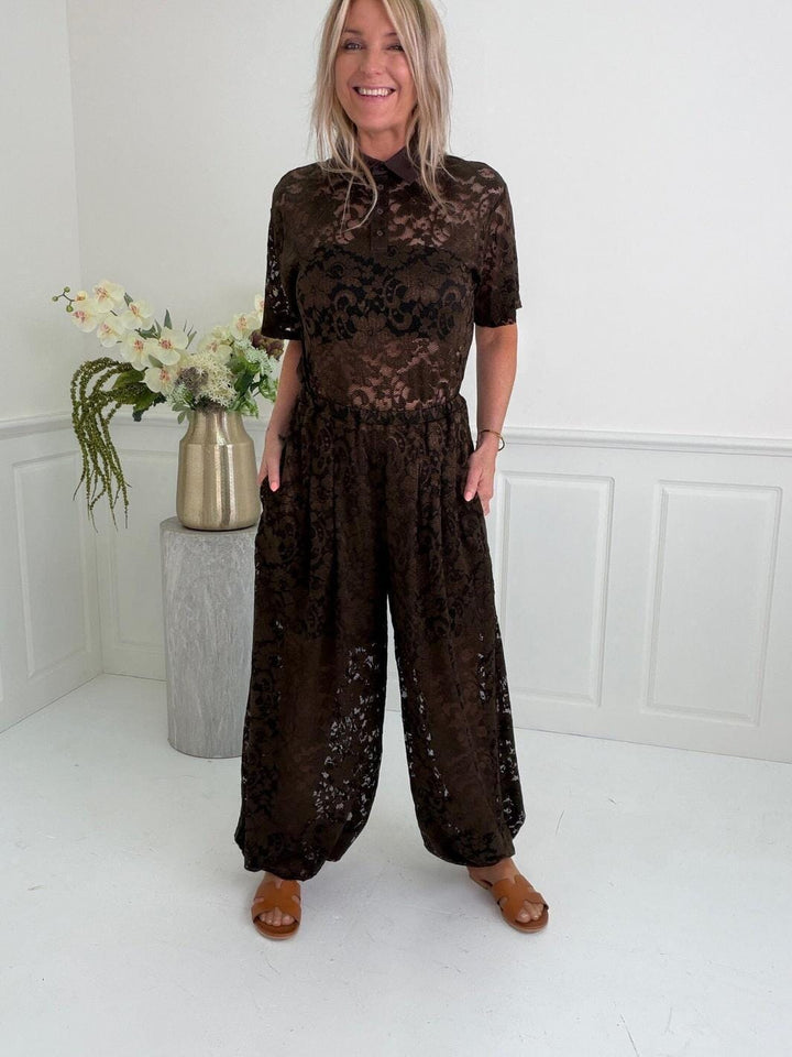 Dear Molly - Ballon Pants Ch169626 - Brown Bukser 