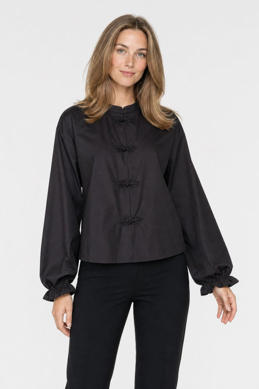 Dear Molly - Jill skjorte Ch169989c - Sort - XS