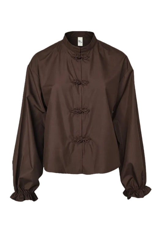 Dear Molly - Jill Shirt Shirt Ch169989c - Brown Skjorter 