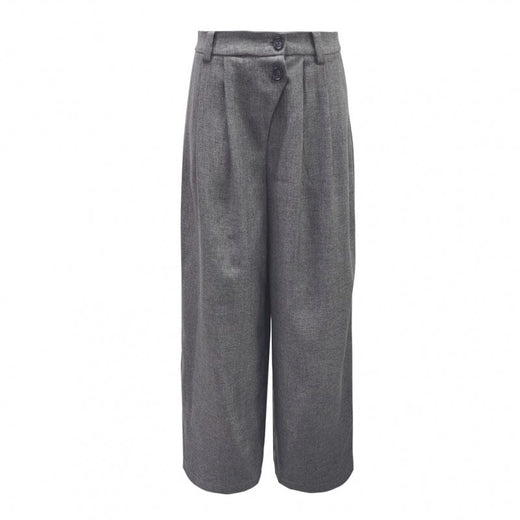 Dear Molly - Suit Pants Wide - Grey Bukser 