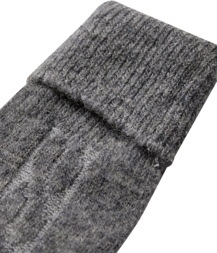 Decoy - Cosy Ankle Sock 37320-75 - 3373 - Grå Strømper 