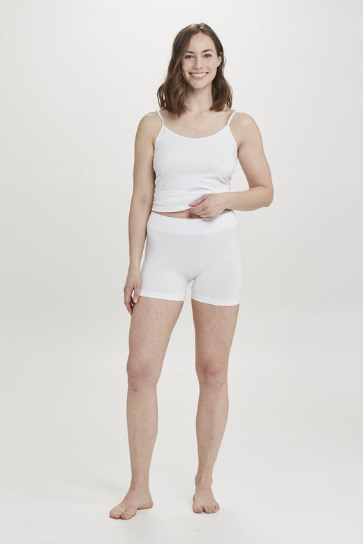 Decoy - Seamless Hot Pants 19991-0 - 1200 - Hvid