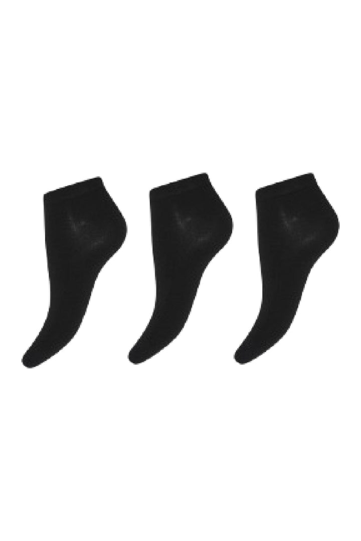Decoy - Sneaker Socks Bamboo 3Pk 20323-65 - 1100 - Sort