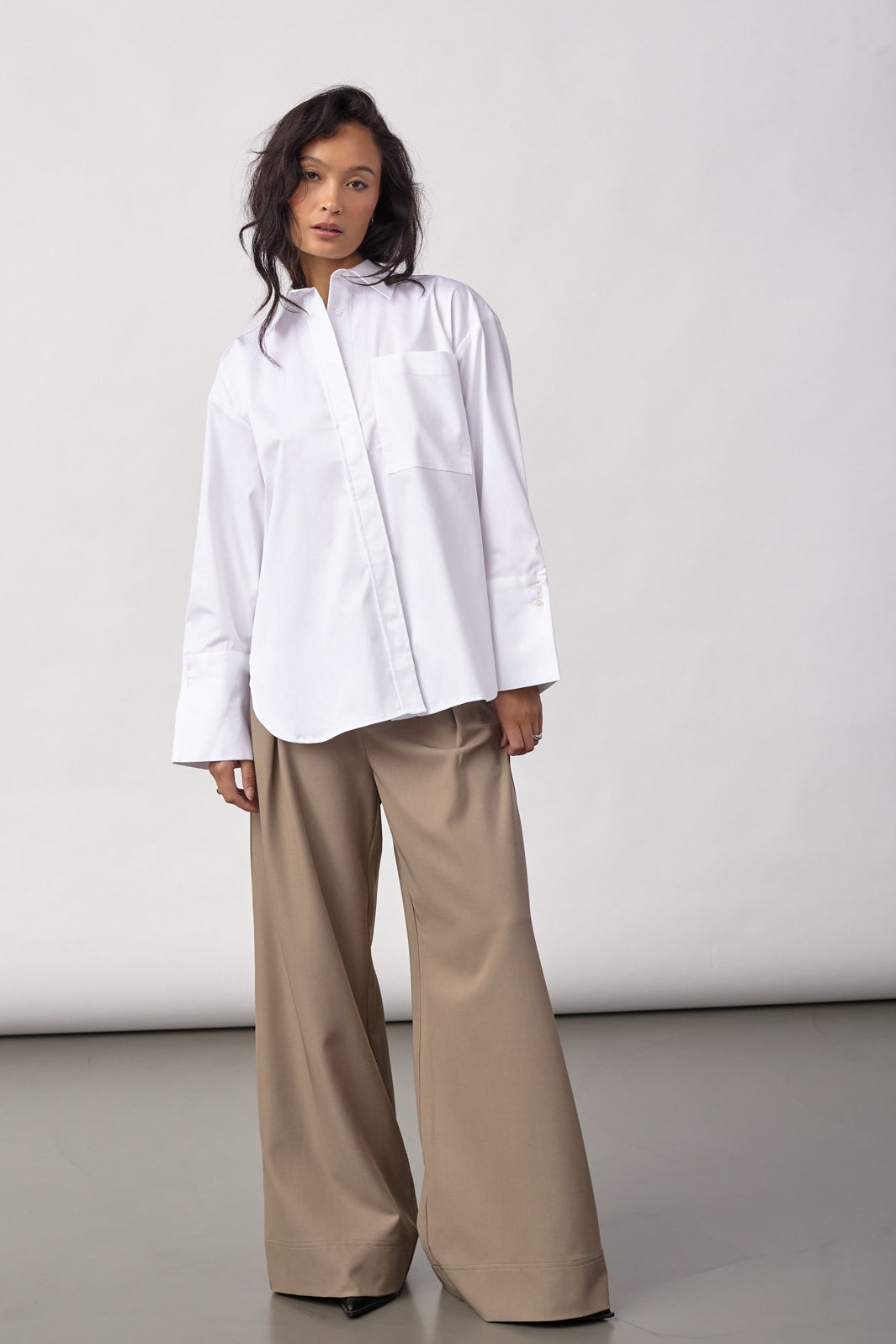 Co´Couture - Daliacc Oversize Shirt 500396 - 10001 - White