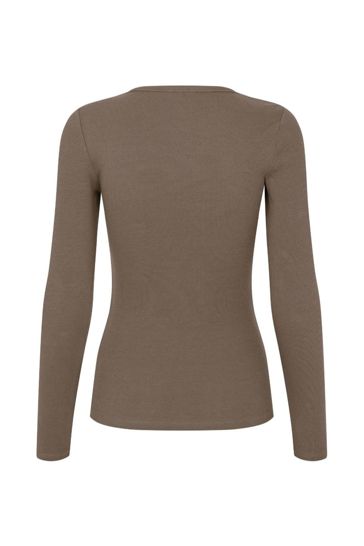 Modström - Igormd Ls T-Shirt 59323 - 5584 - Chocolate Chip