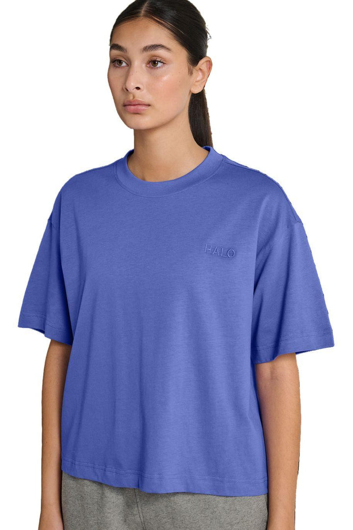 Halo - Women Logo T-Shirt 231880 - 7554 - Baja Blue T-shirts 