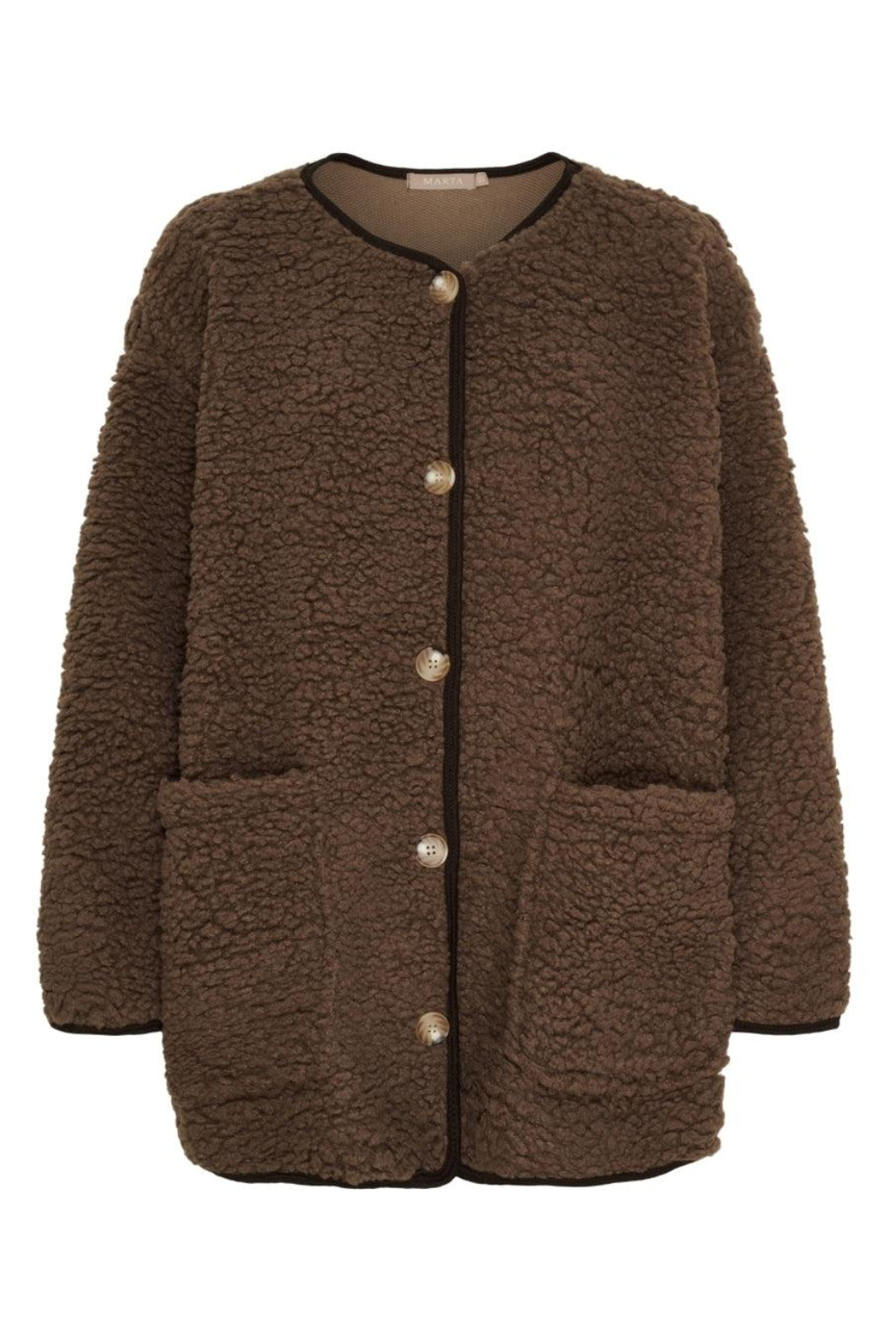 Marta Du Chateau - Mdclucile Jacket 23919 - Marone