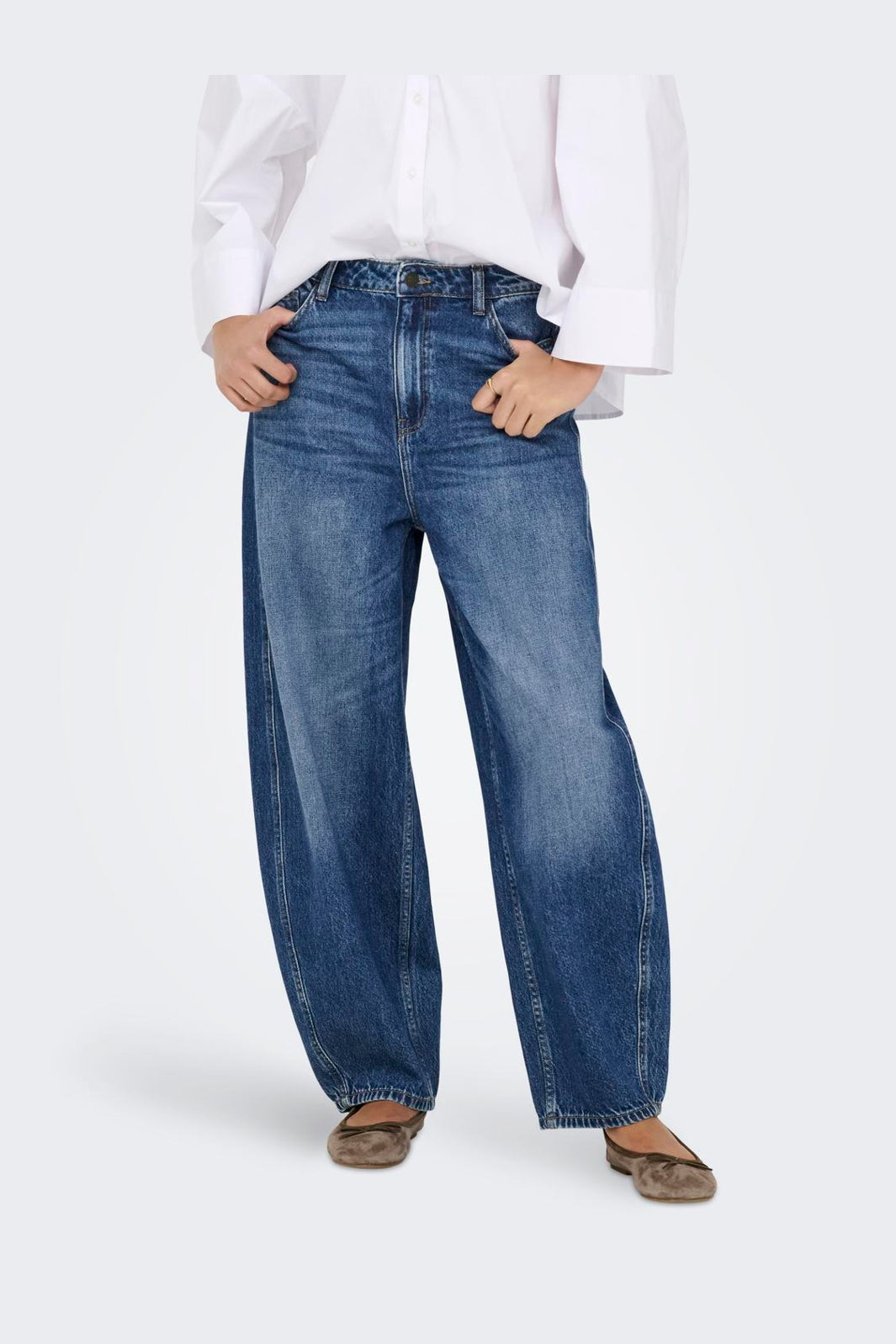 JDY - Jdysusie Barrel 1013 Jnsdnm - 4991918 Medium Blue Denim