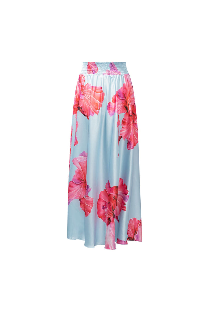 Karmamia - Savannah Skirt 2371 - Fuchsia Maxi Flower