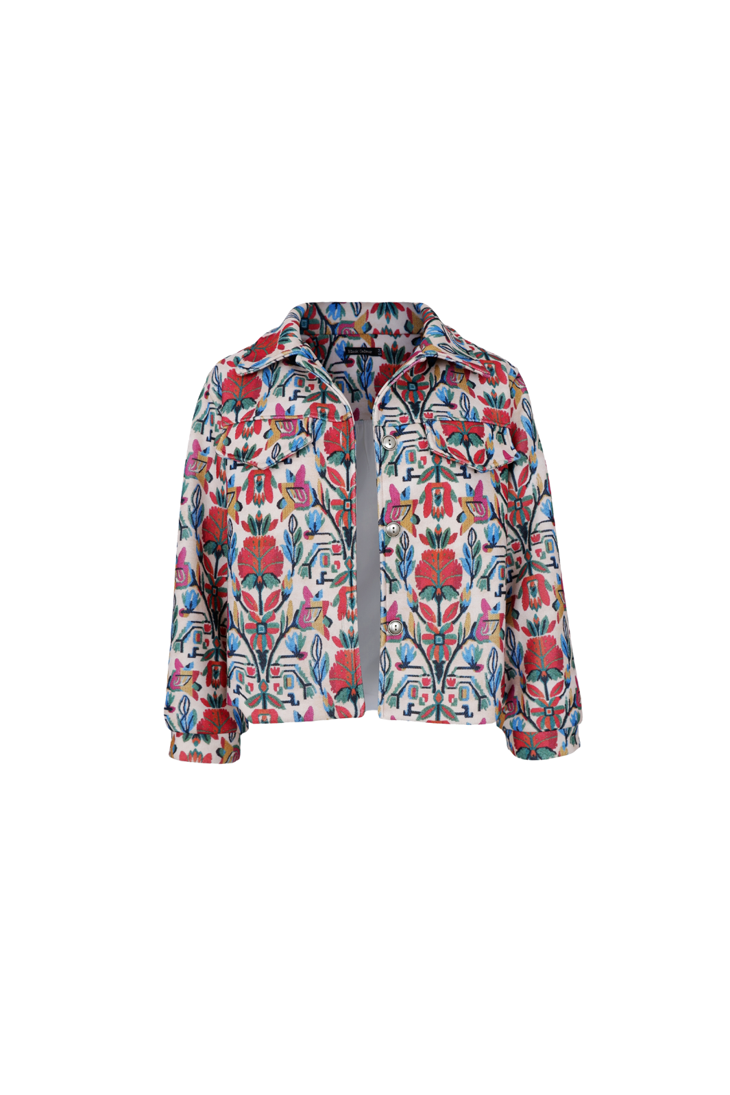 Black Colour - Bcpanama Jacket 41084 - Botanic Red