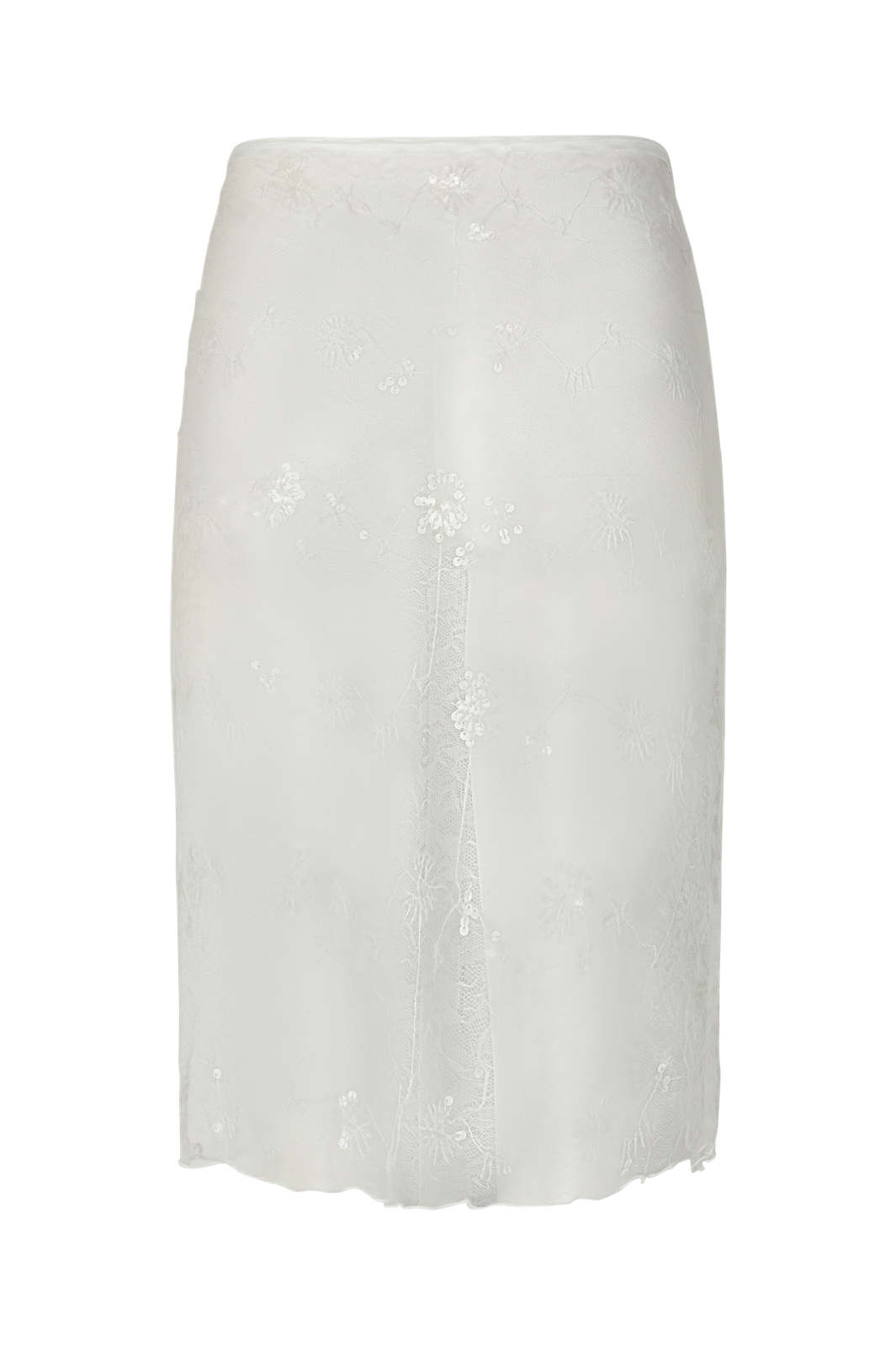 Pieces - Pcnatasja Lace Sarong - 4997997 Bright White