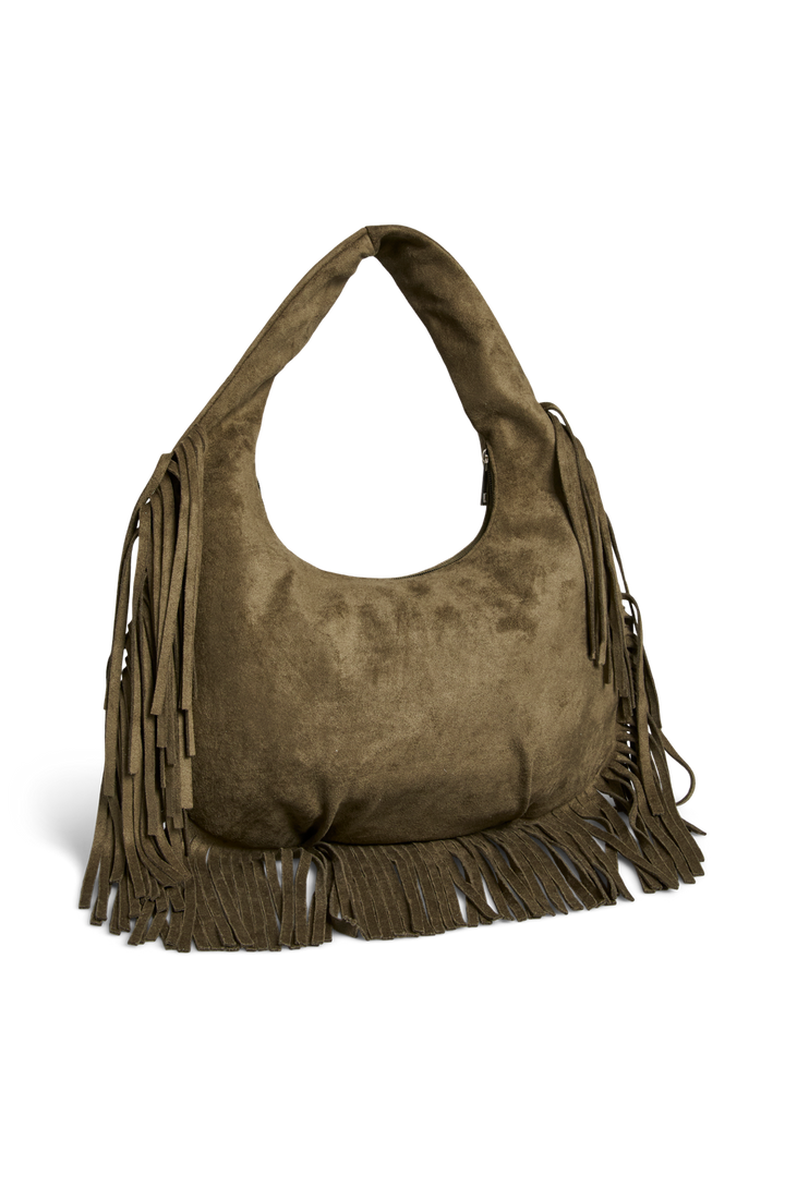 Pieces - Pcfina Fringe Shoulder Bag Pp - 5053347 Woodbine