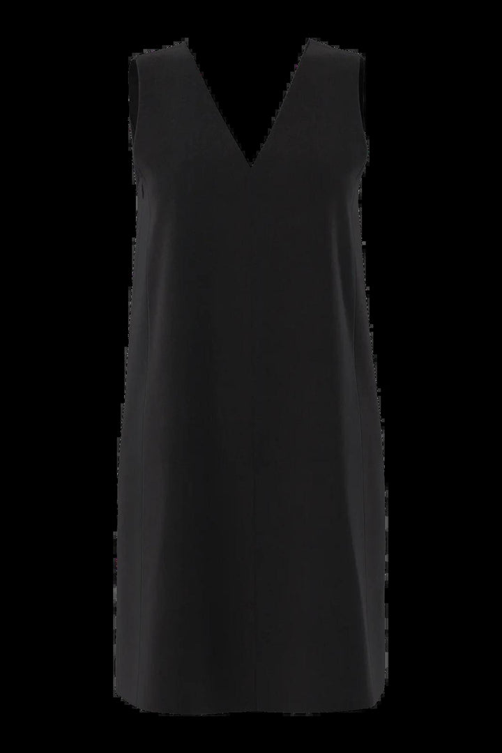 Pieces - Pckamil Sl Spencer Dress - 4899735 Black Kjoler 