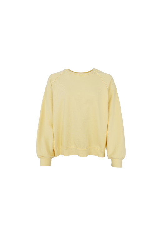 Black Colour - Bcevy Raglan Sweatshirt 41121 - Lt. Yellow