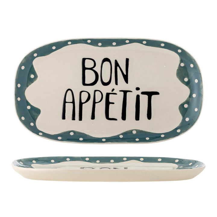 Bloomingville - Soline Serveringsfad, Multifarvet, Stentøj 82072766 - Multi