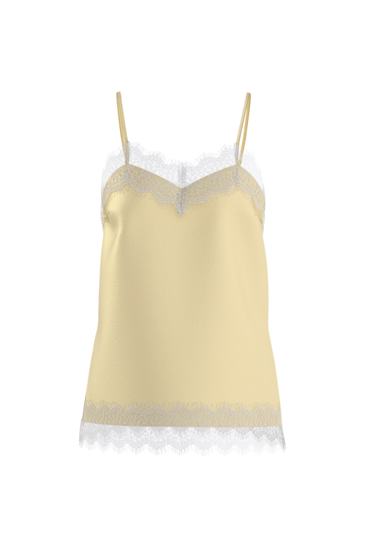 Hypedrop - Hdkimora Lace Strap Top 32000848 - 5191857 - Anise Flower