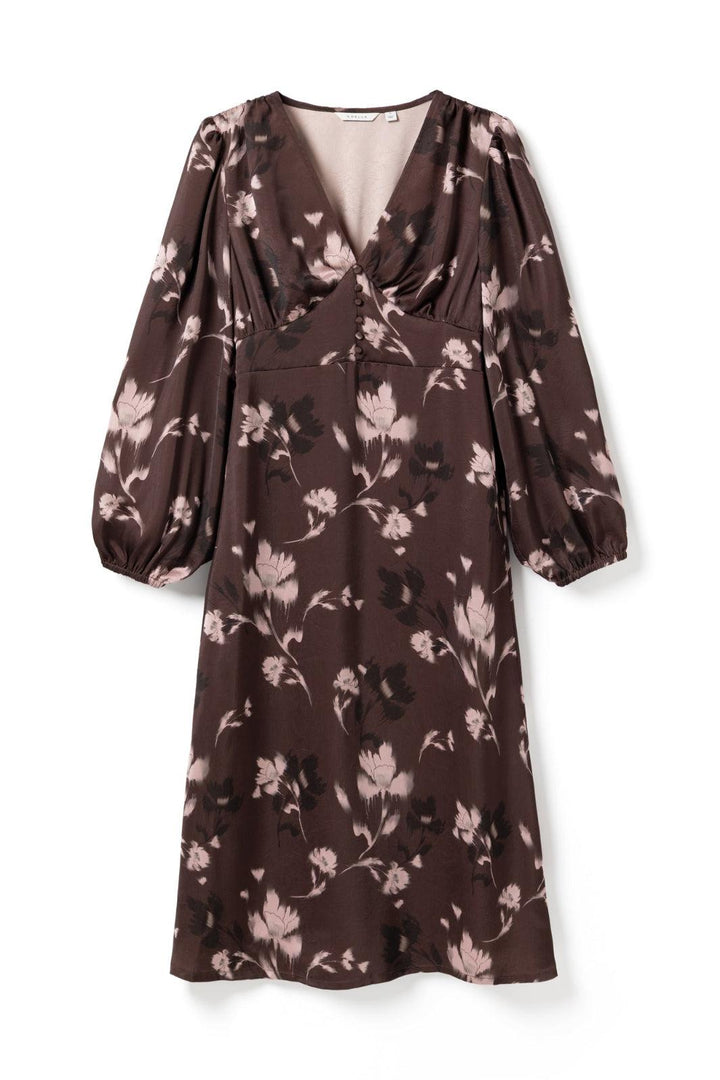 Noella - N-Lilith Dress 15910001 - 1473 - Dena Burgundy Print